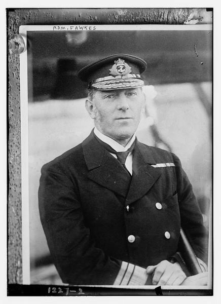 Wilmot Fawkes as Vice-Admiral